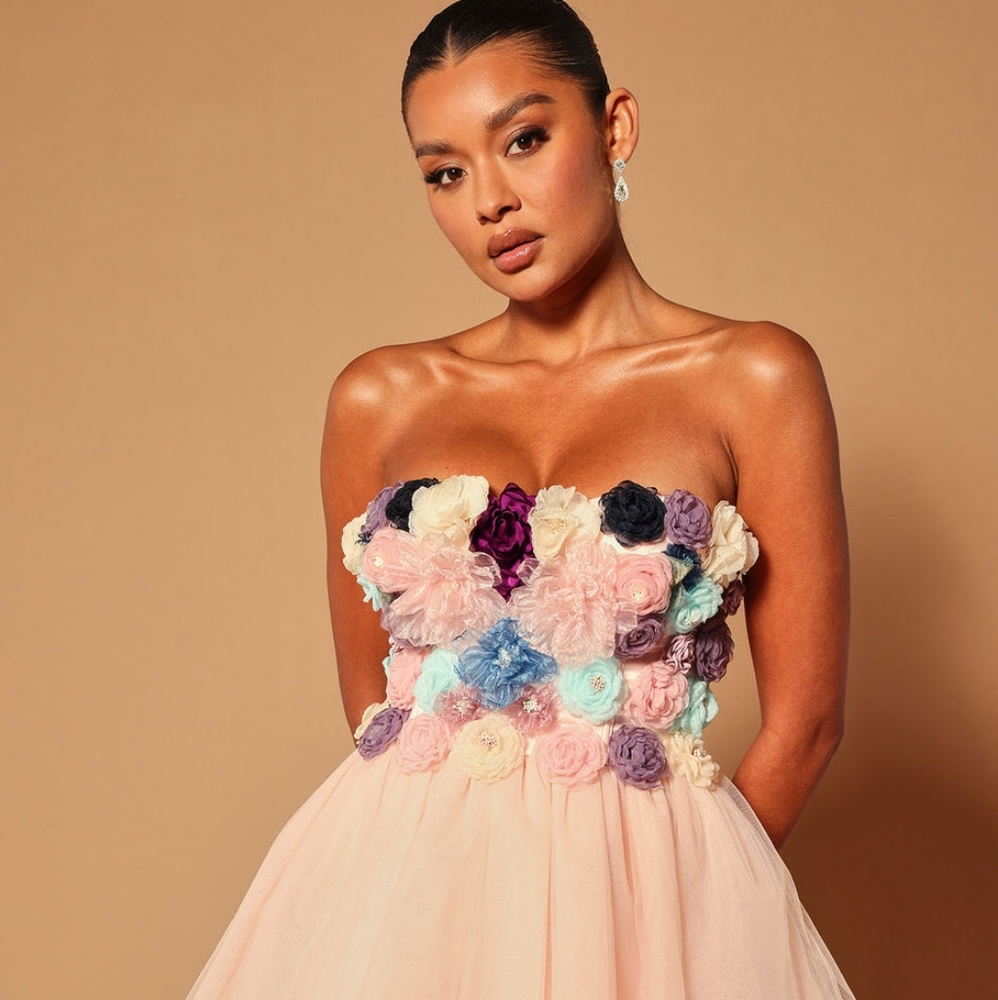 Fashion Nova Savannah Tulle Mini Dress